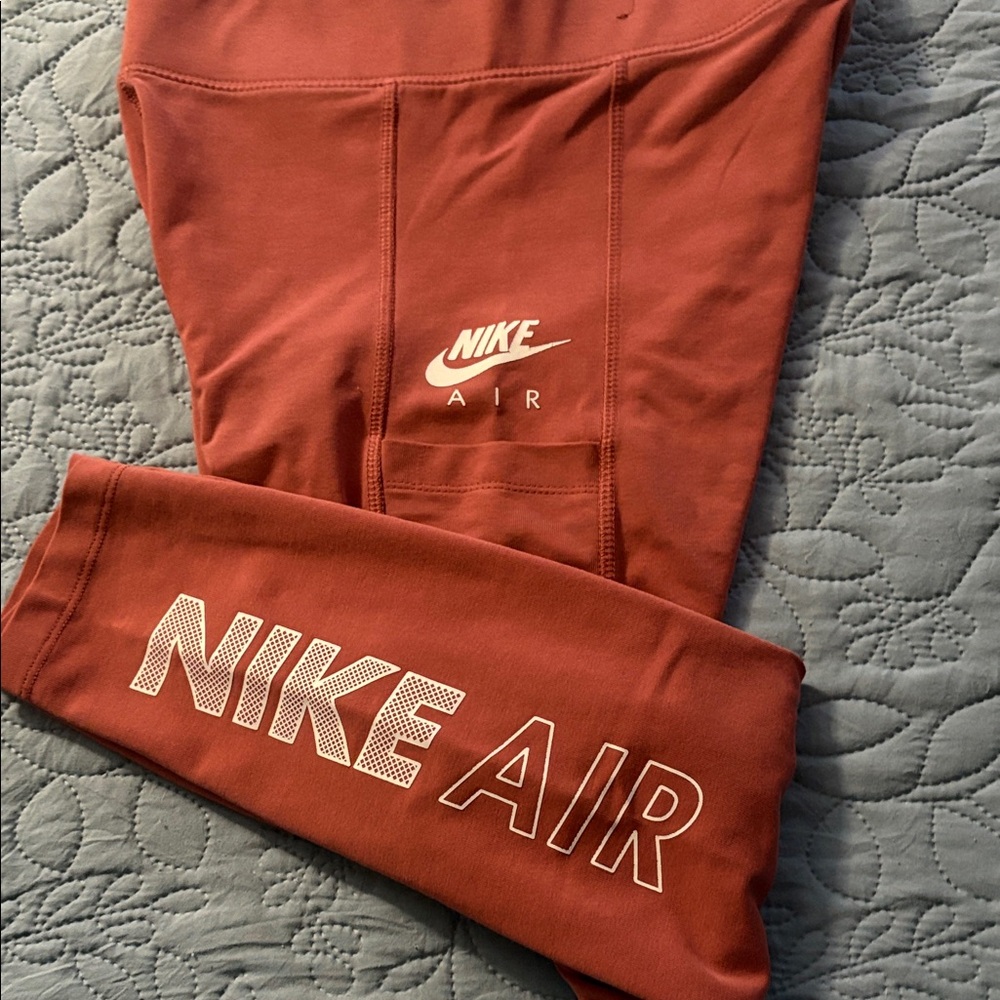 Women’s Nike Air brick red/pink Leggings